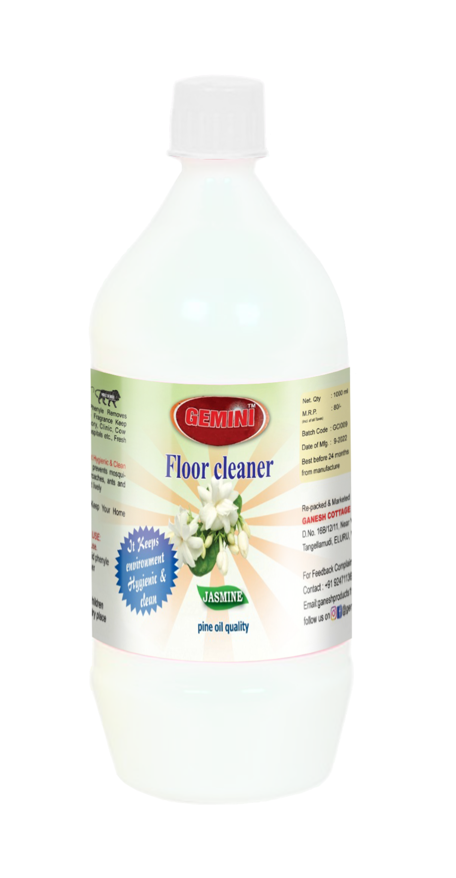 Gemini Jasmine Floor Cleaner